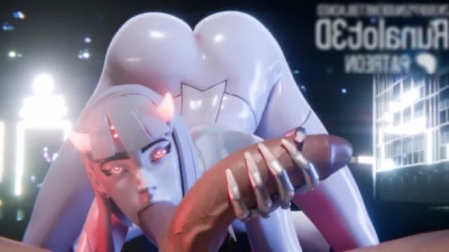 3D Animated Erotica: D.Va and Horned Maidens