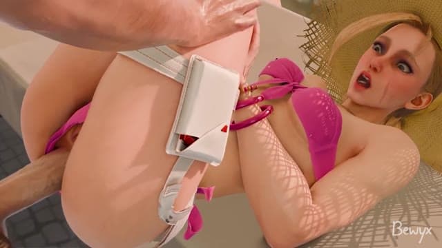 Cammy Beach Drill: 3D Animated Intimacy