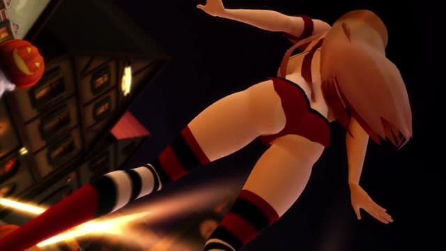 Happy Halloween 3D MMD: Witch and Pumpkin-Head Animation