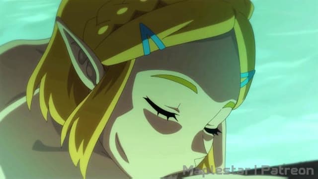 Maplestar: Zelda & Link Uncensored 2D Hentai Animation - Nude Back View & Intimate Scenes