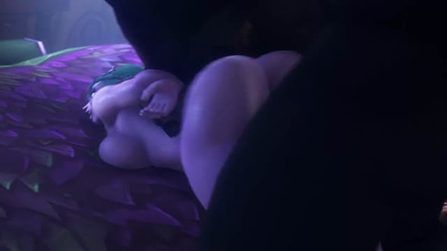 Tauren Fucking the Big Ass of Tyrande Whisperwind