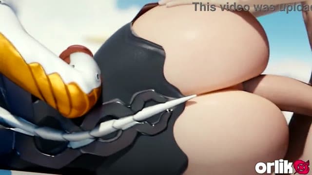 Mercy's Big Ass: Overwatch 3D Animation Cowgirl & Anal