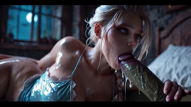 World of Warcraft: Gianna Masturbates and Fantasizes About Huge Orc Cock